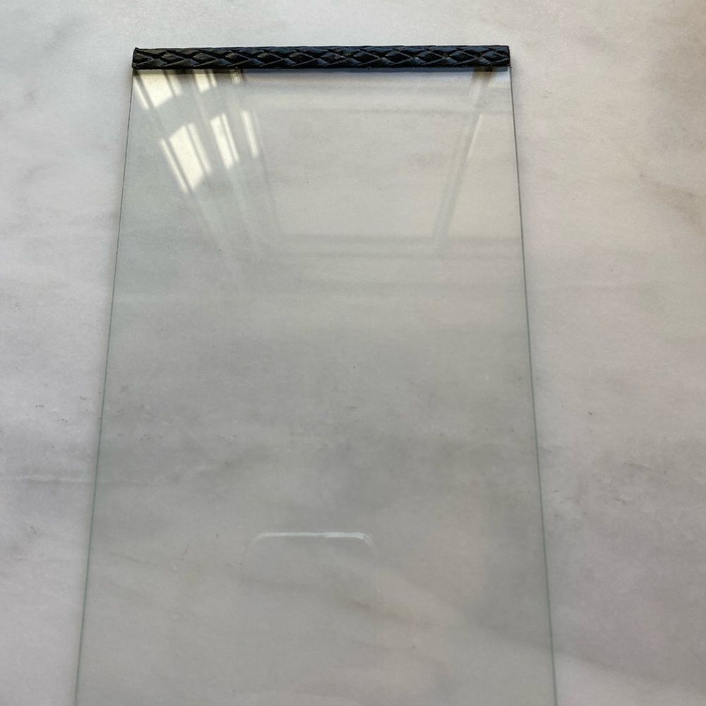 Raika Italian Black Leather 5x7 Picture Frame - Picture 4 of 5